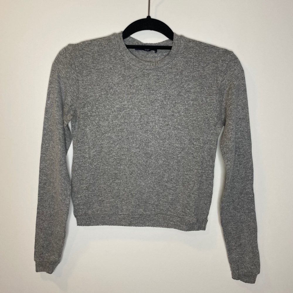 Brandy Melville gray long sleeve top